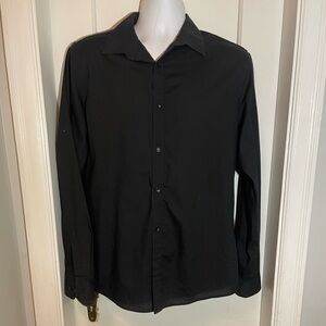 H&M Men’s Black Button Down